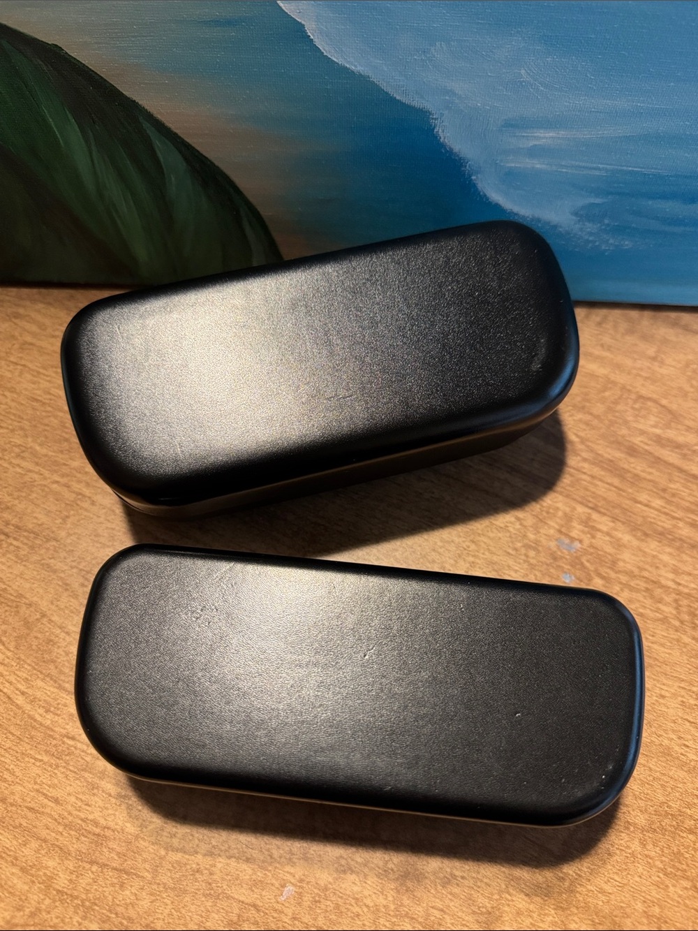 Coach Set of 2 Black Hard Sunglass Cases (one large, one medium) - Picture 6 of 11